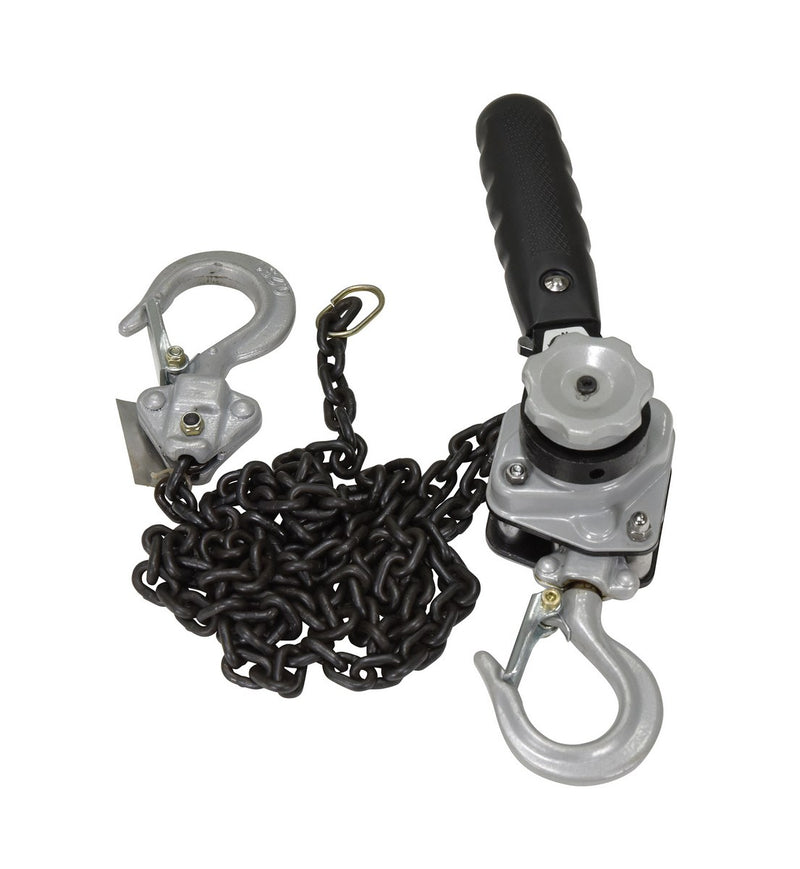 Vestil ELH-05-5 Steel Mighty Mini Lever Hoist 5 Ft. Chain Length 500 Lb. Capacity Silver - view 3
