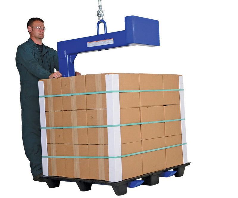 Vestil HDP-4-42 Steel Pallet Lifter 42 In. Fork 4000 Lb. Capacity Blue - view 8
