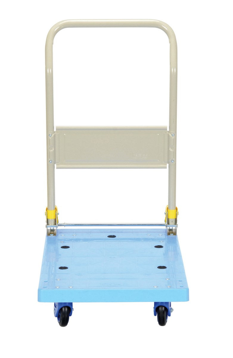 Vestil TRP-1824 Plastic Truck Folding Handle 27-7/8 In. x 17-7/8 In. x 34 In. 330 Lb. Capacity Blue - view 3