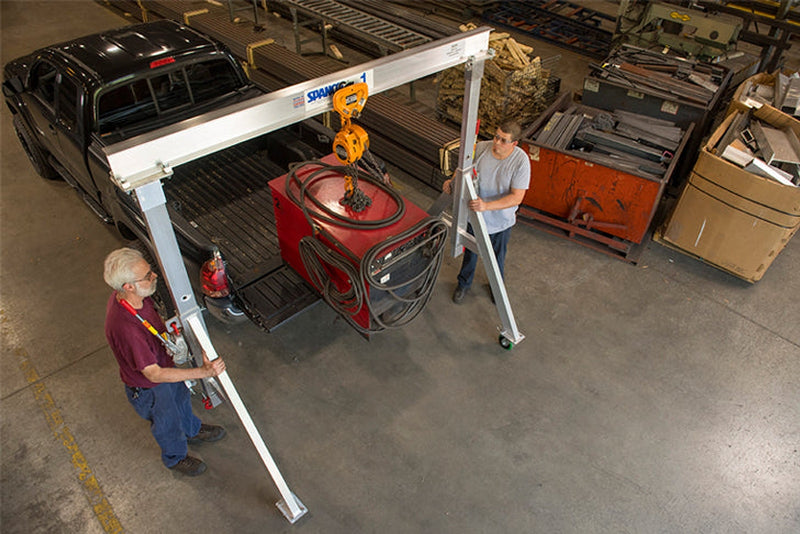 Spanco SPA1ALU A-Series 1 Ton Aluminum Gantry Crane