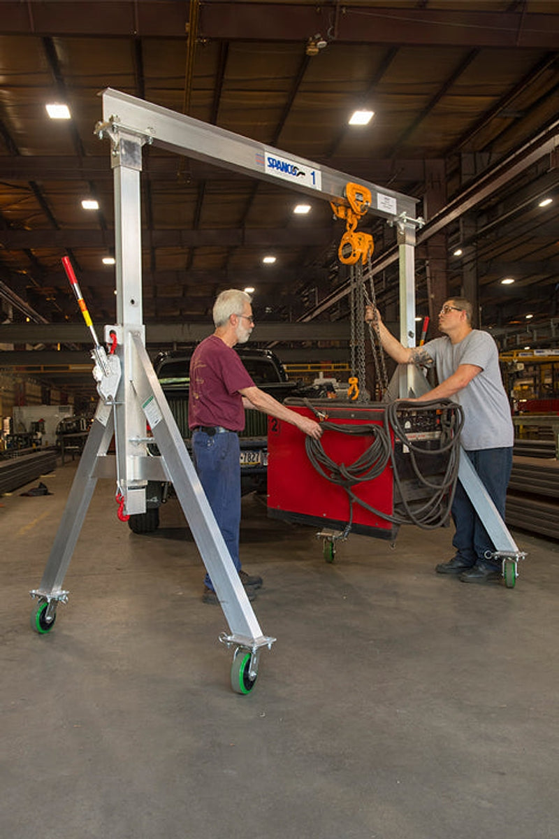 Spanco SPA1ALU A-Series 1 Ton Aluminum Gantry Crane