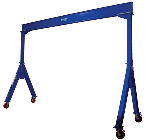 Vestil AHS-10-15-10 adjustable steel gantry crane - view 1