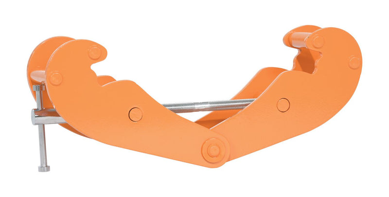 Vestil BC-8 Steel Beam Clamp Horizontal Lift Style 21-1/4 In. x 5-1/4 In. x 7-3/4 In. 8000 Lb. Capacity Orange - view 4