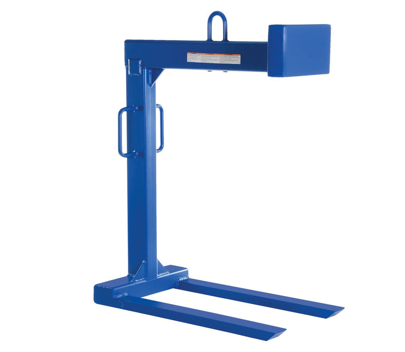 Vestil HDP-4-42 Steel Pallet Lifter 42 In. Fork 4000 Lb. Capacity Blue - view 1