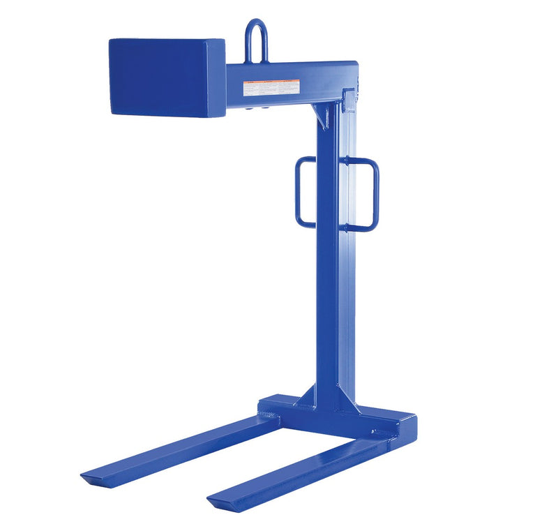 Vestil HDP-4-42 Steel Pallet Lifter 42 In. Fork 4000 Lb. Capacity Blue - view 2