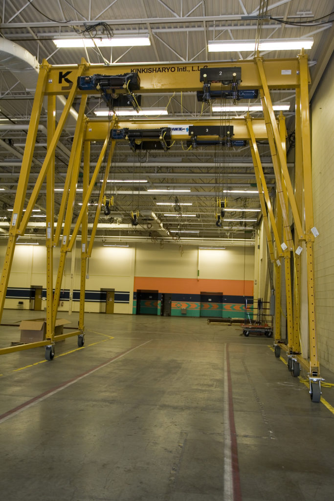Spanco 1-Ton T-Series steel gantry crane - view 4