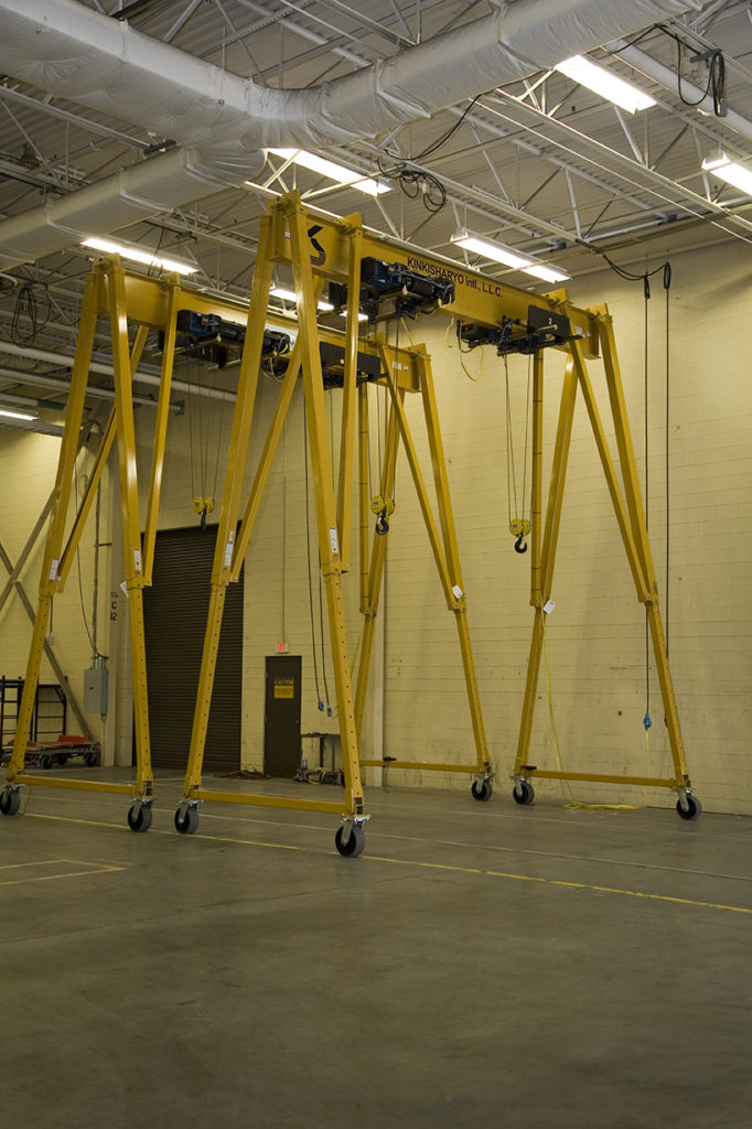 Spanco 3-Ton T-Series steel gantry crane - view 3