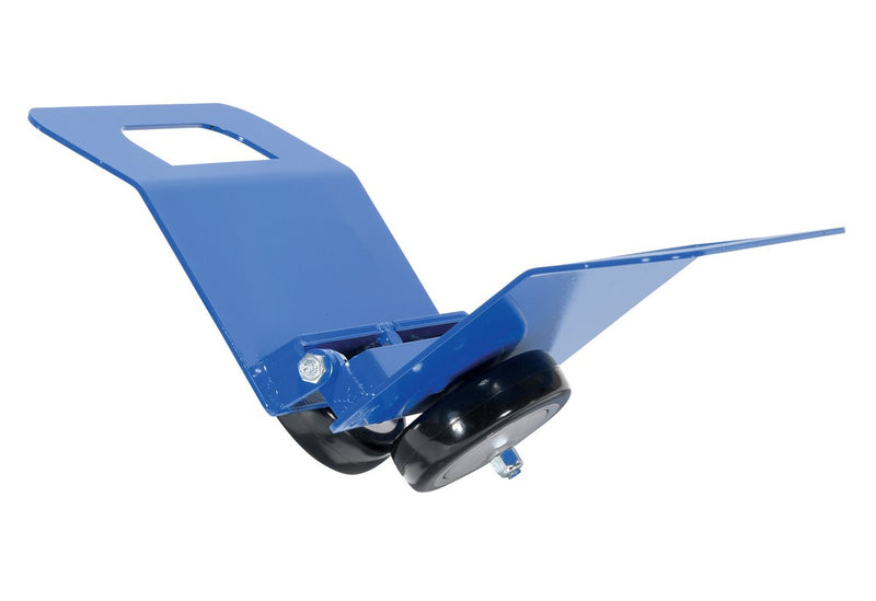 Vestil PLDL-LD-2-4PP Steel Light Duty Door and Panel Dolly With Poly-On-Poly Casters 10 In. x 6-15/16 In. x 9-9/16 In. 350 Lb. Capacity Blue - view 2