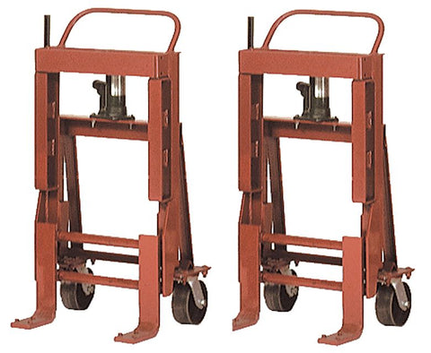 Wesco Rais-N-Rol RNR-64 pallet/rail stands, pair