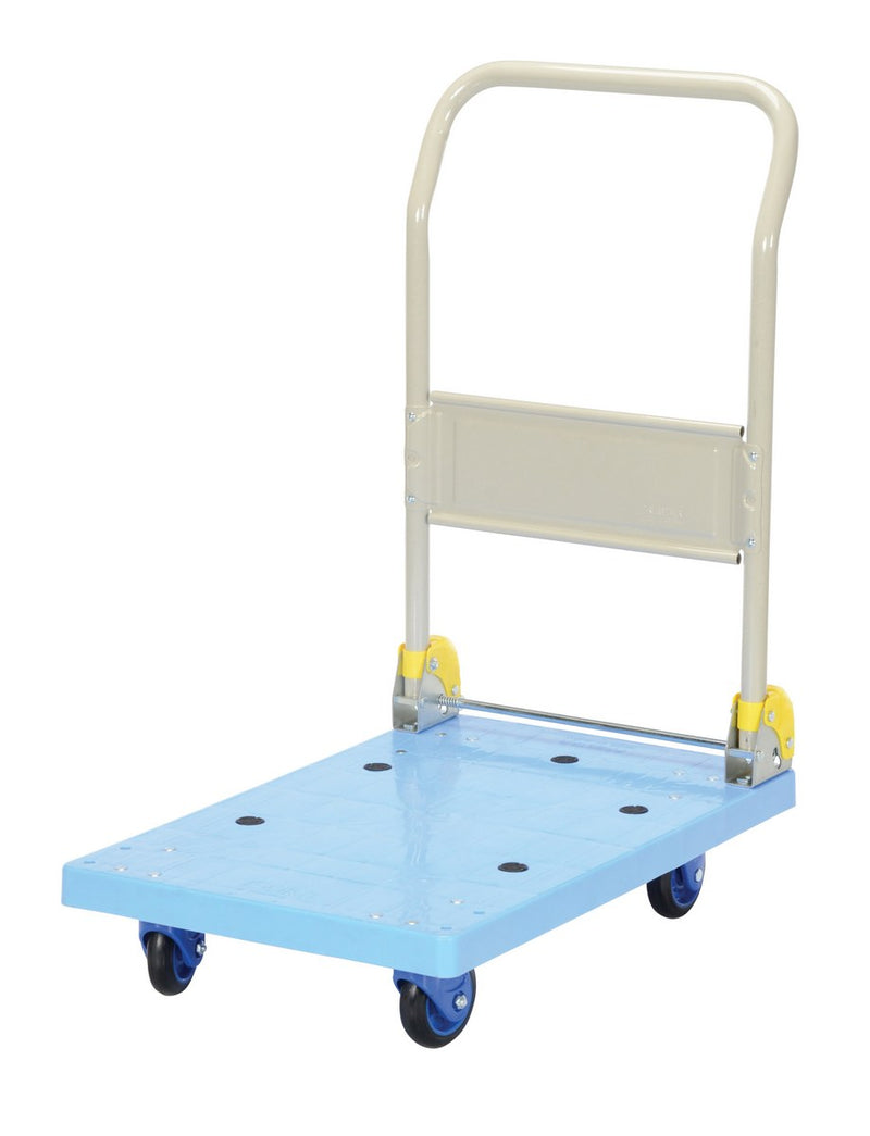 Vestil TRP-1824 Plastic Truck Folding Handle 27-7/8 In. x 17-7/8 In. x 34 In. 330 Lb. Capacity Blue - view 4