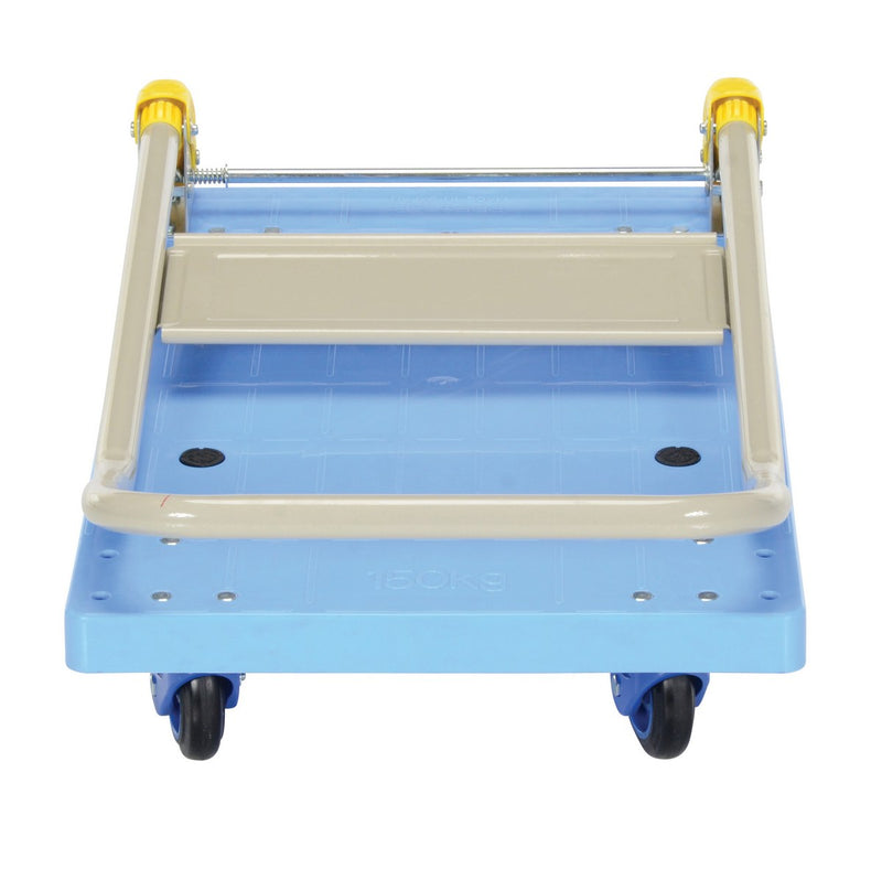 Vestil TRP-1824 Plastic Truck Folding Handle 27-7/8 In. x 17-7/8 In. x 34 In. 330 Lb. Capacity Blue - view 6