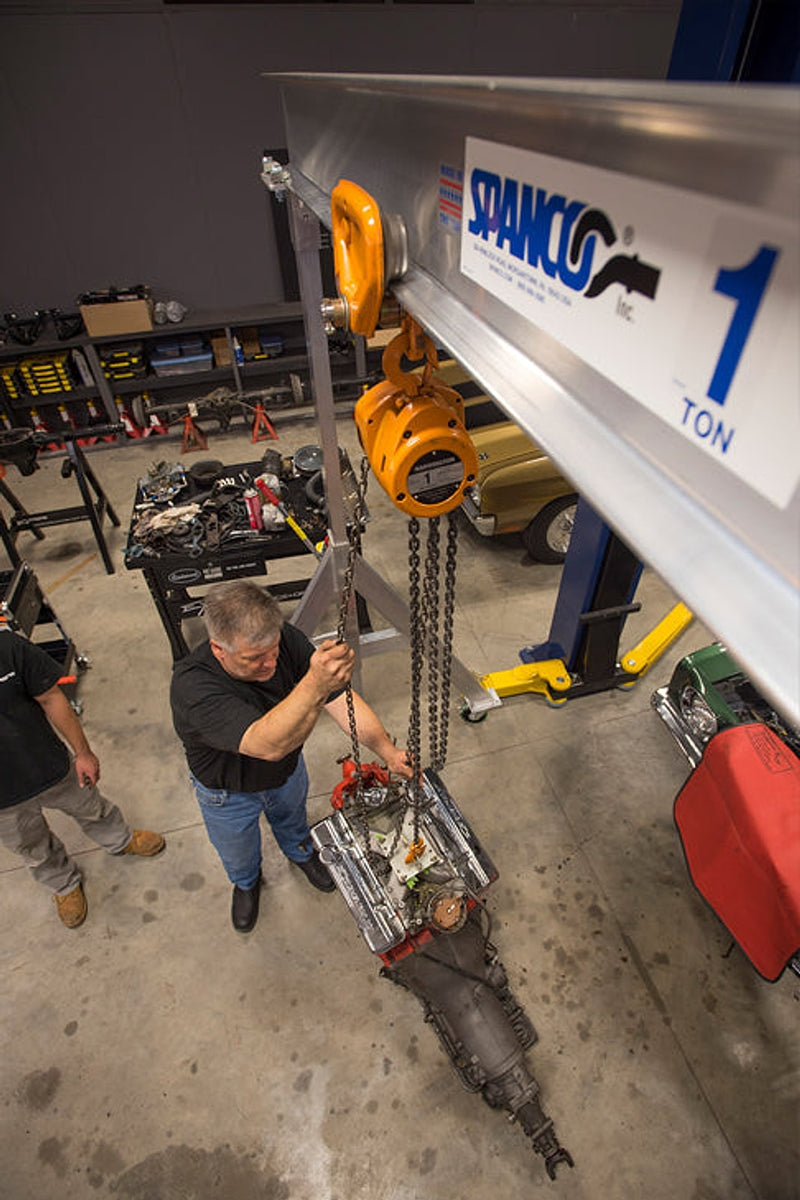 Spanco SPA1ALU A-Series 1 Ton Aluminum Gantry Crane