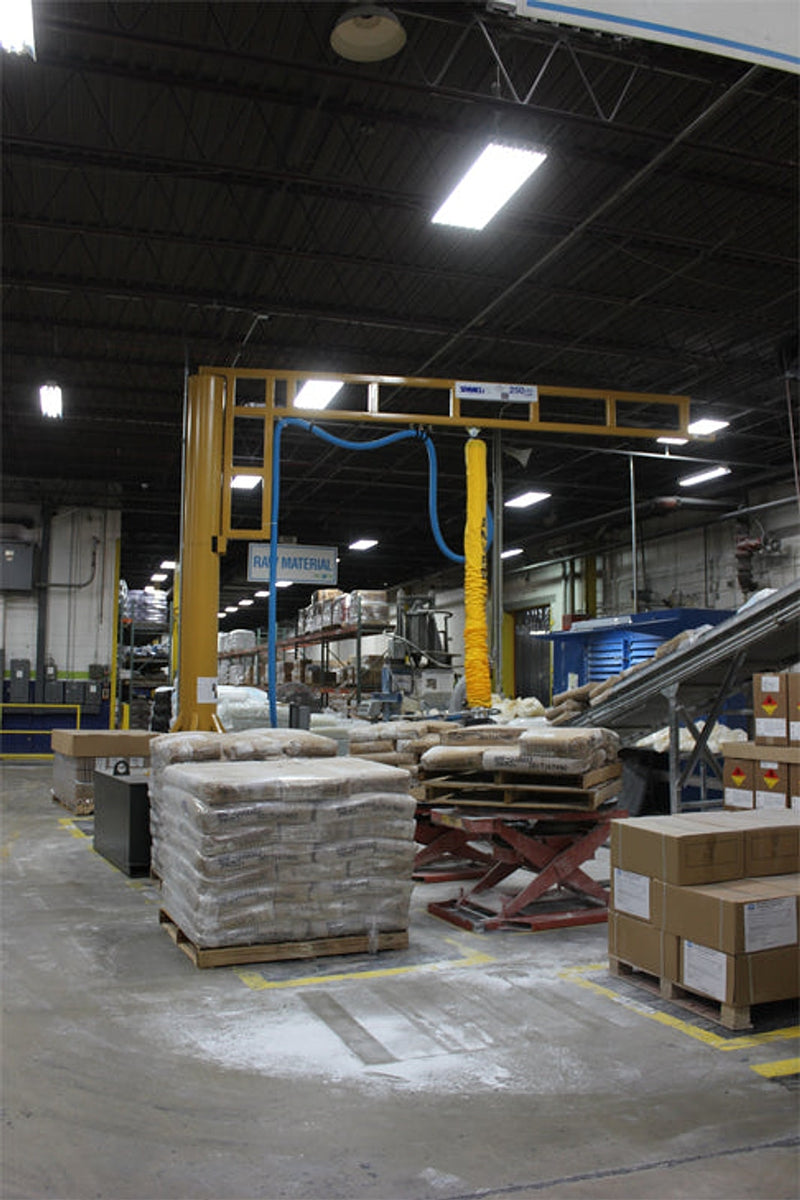 Spanco Portable Base Workstation Jib Cranes – 500 Series